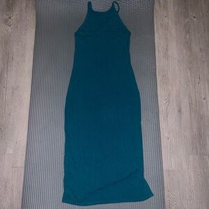 Soprano Teal Midi Dress